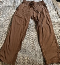 Lululemon Dance Studio Mid-Rise Cropped Pant Espresso Brown Size 4 NWOT 25in