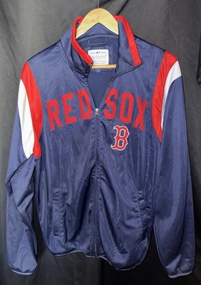 MINT! G-III by Carl Banks Boston Red Sox Full Zip Blue Track Jacket Men's Size M