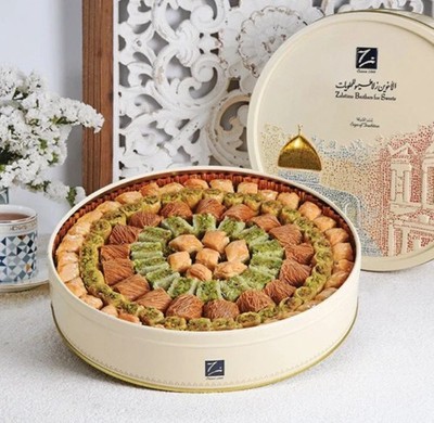  FAST SHIPPING   Zalatimo Brothers sweets Al-Aqsa Baklava Assrt. 1.0 kg