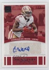 2024 Panini Donruss Signature Series Charvarius Ward #SSE-CWA Auto 0qv1
