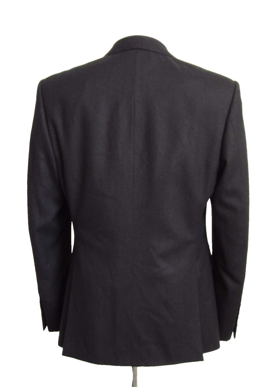 Bespoke two button side vent dark brown peak lape… - image 5