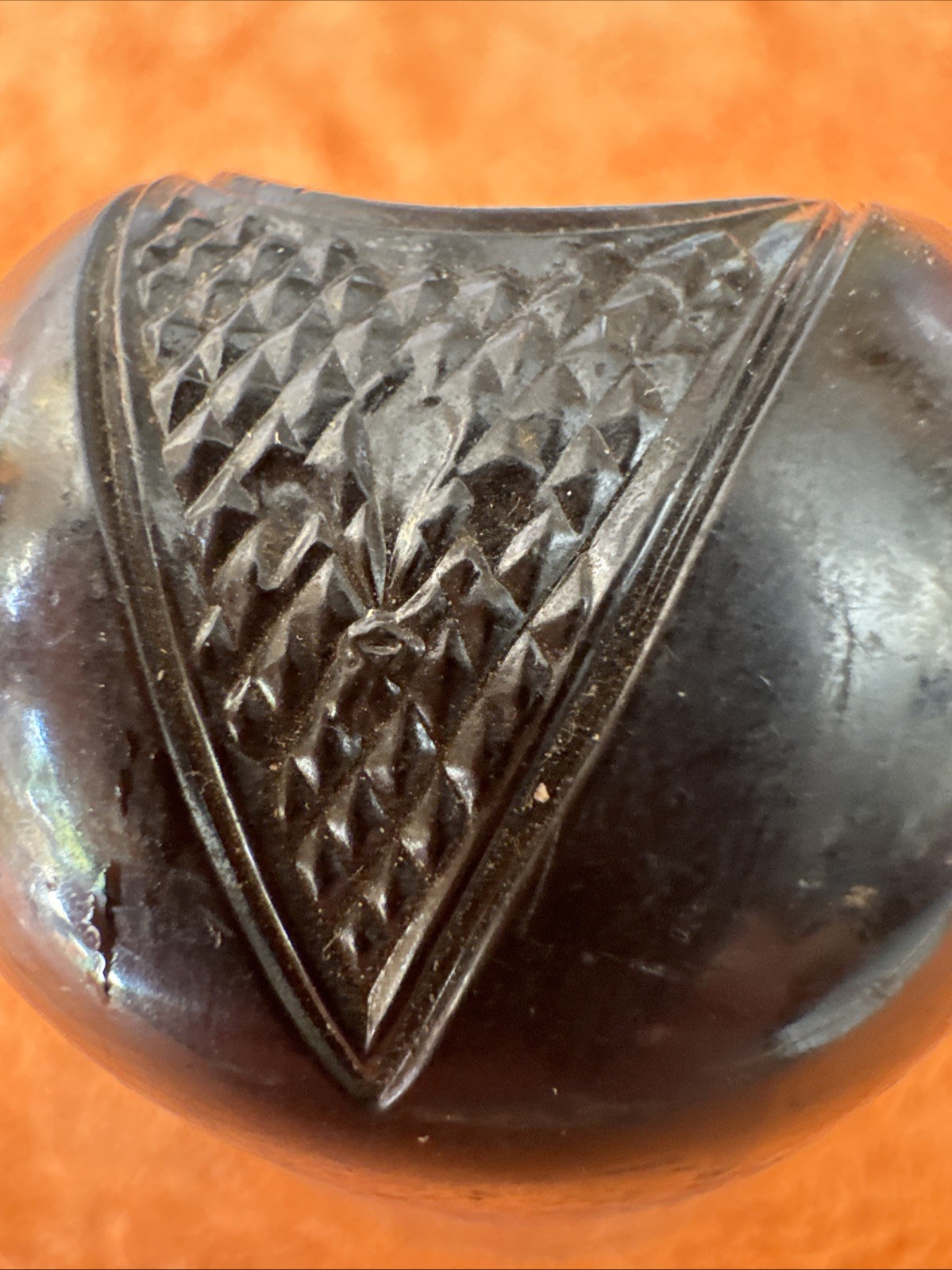 J~Rifle Stock Black Composite Forend Tip 2.25”Long