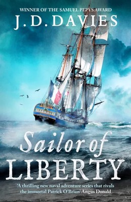 Sailor of Liberty J. D. Davies Hardback Canelo Thriller / suspens