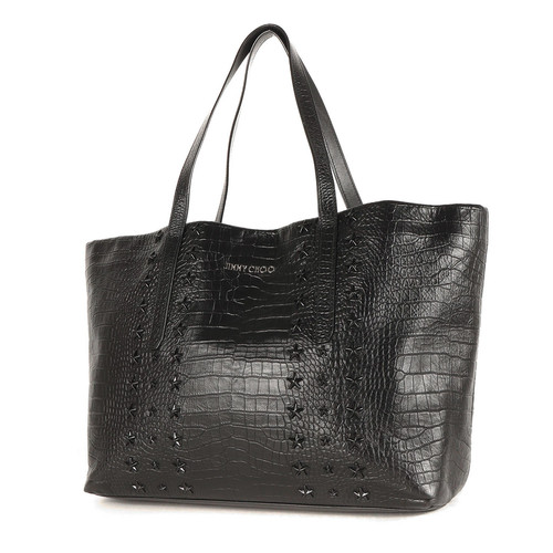 JIMMY CHOO Jimmy Choo bag black black | star studs embossed leather shoulder