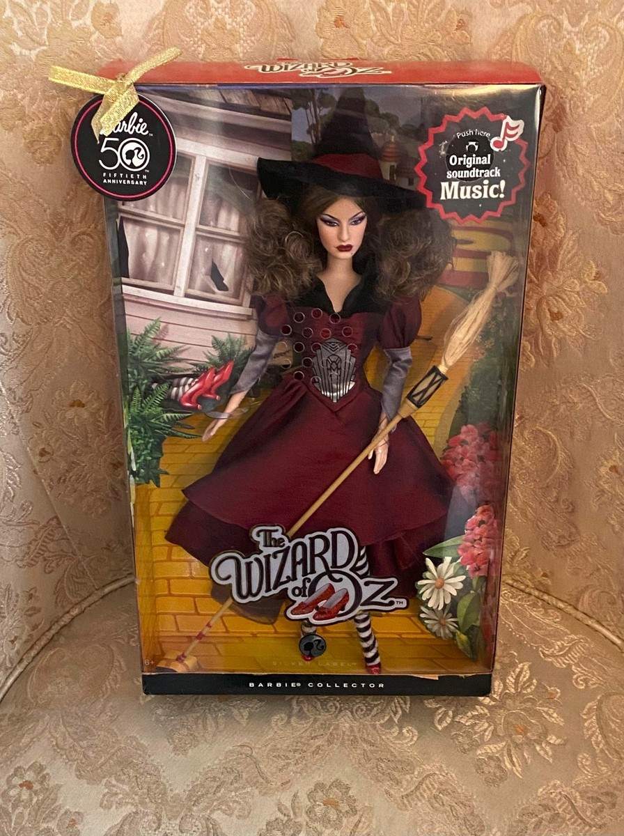 The Wizard of Oz Barbie Wicked Witch of the East 50th Anniversay