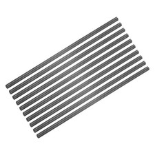 10Pcs Graphite Rod Graphite Stirring Rod Stick Rod 100x3mm Black