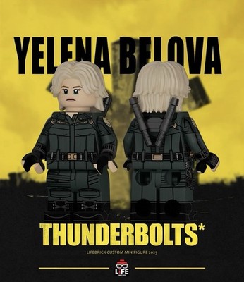 LEGO Marvel LIFEBRICK Custom Thunderbolts Yelena Belova Minifigure NEW