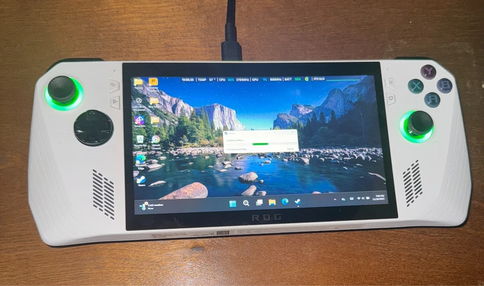 华硕 ROG Ally 120Hz 7''(512GB 固态硬盘 AMD 锐龙 Z1 Extreme 16GB RAM)手持 — 第 3/4 张图片