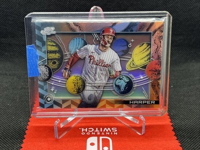 2025 Topps Cosmic Chrome Bryce Harper P-4 Planetarium Case Hit SSP Phillies