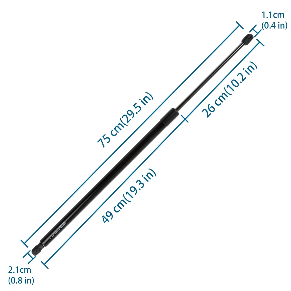 Qtde2 Liftgate Lift Suporta Amortecedores Fit Buick Terraza/Chevrolet Uplander/Venture - Imagem 2 de 4