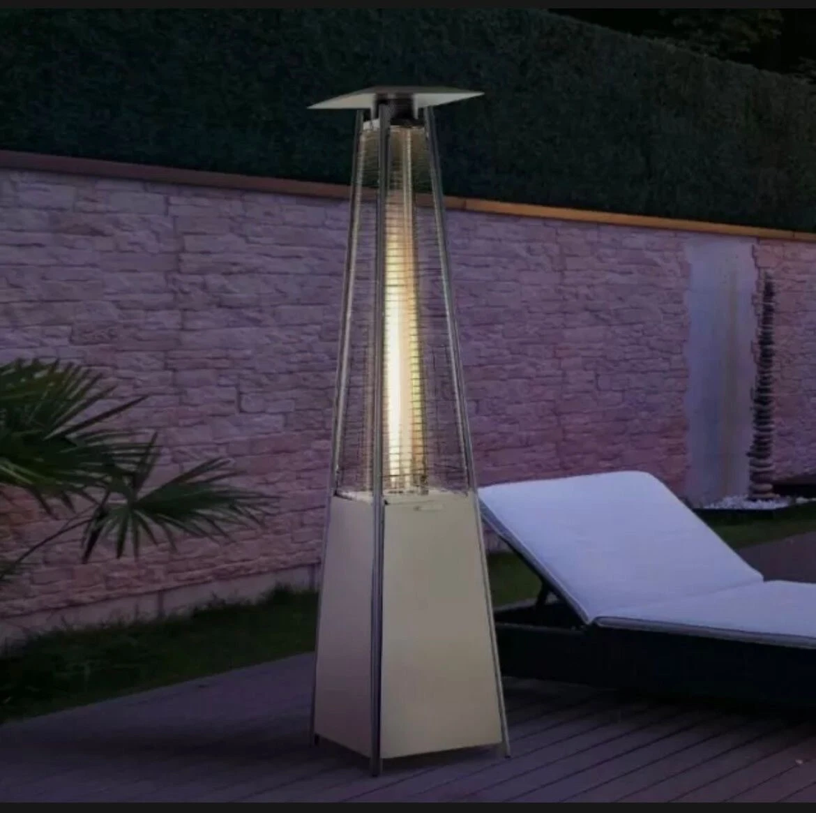 🎊 Luxury Freestanding Gas Pyramid Garden Patio Heater NEW 🎊 | eBay