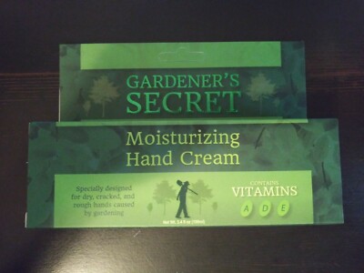 Gardener s Secret Moisturizing Hand Cream 3.4 fl. oz. Vitamin A, D & E!