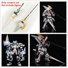 for HG RG 1/144 Crossbone X1 Tallgeese D.L Model Tempest Heat Lance Halberd Set