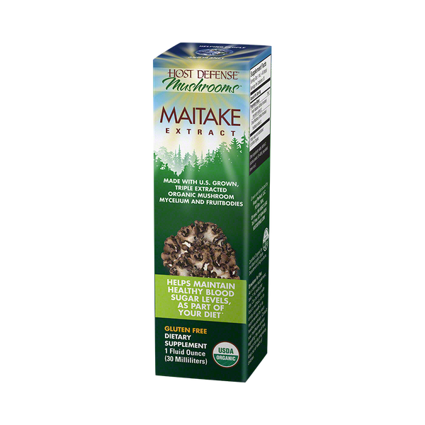 Host Defense Maitake Extract Mushroom Support for Blood Sugar 30