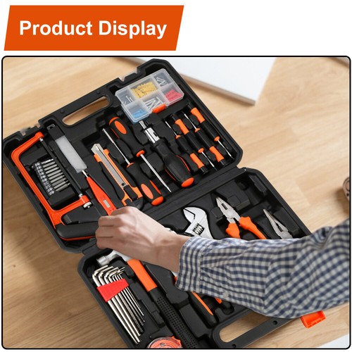 Tool Kit Set 100 PCS Garden Home Tools General Household Repair Tool Kit Box - Picture 5 of 18
