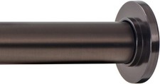 Ivilon Tension Curtain Rod - Spring Tension Rod for Windows or Shower, 36 to 54