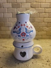 Vintage 1987 Fragrance From The Hear Essential Oil or Potpourri Burner Lovemug 