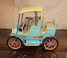 Vintage Trade Mark Modern Toy Action Lever Tin car Japan In Excellent Condition