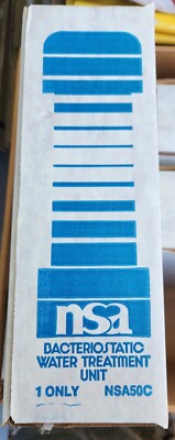 NSA 50C Bacteriostatic Water Filter Treatment Unit Canister NOS NEW NSA50C BIN!
