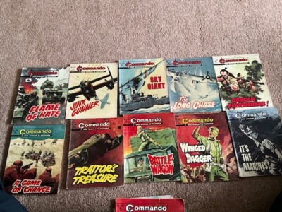 10 off  Commando Books (e)
