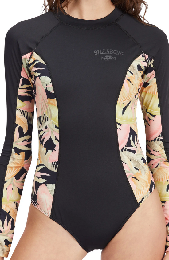 billabong last rays long sleeve swimsuit