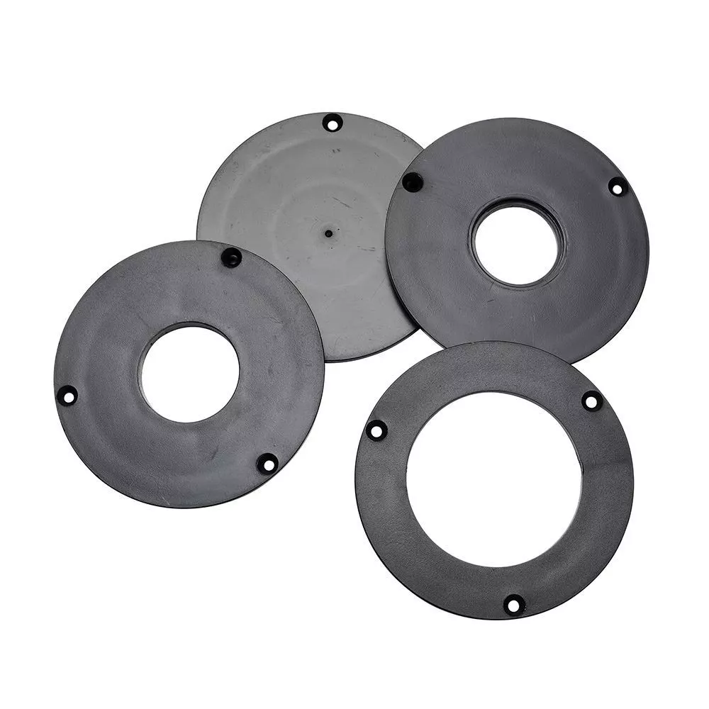 Rockler Router Plate Insert 4pk 4pk eBay
