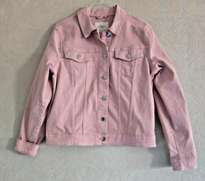 Essentials Schöne Damen Jeansjacke Gr.40 Neu Rosa