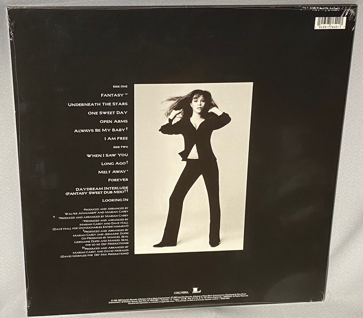 LP MARIAH CAREY Daydream (Vinyl, 24Bit Hi-Res, SONY 2020) NEW MINT