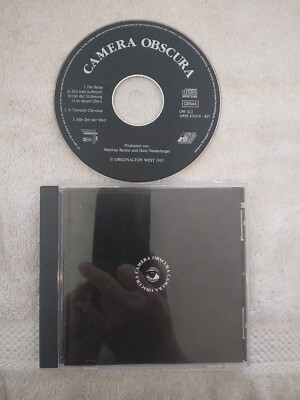 Camera Obscura - Self Titled (CD) 1993 Import