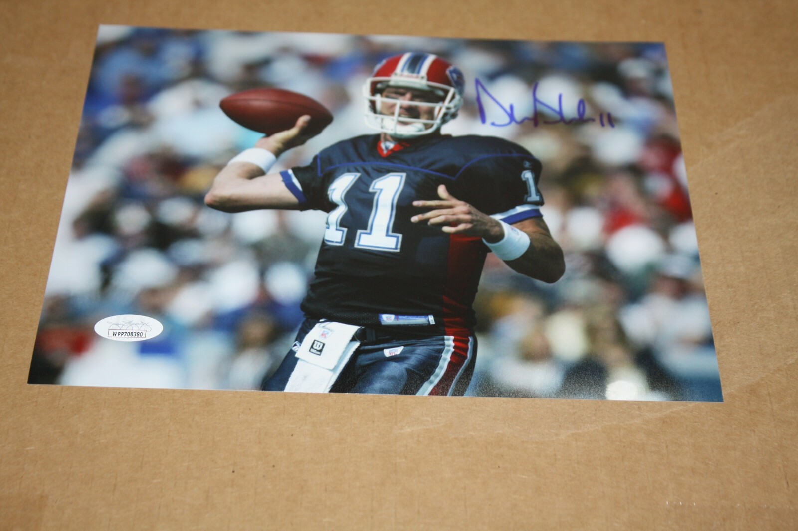 Drew Bledsoe Autographed Signed Buffalo Bills QB #11 8X10 PHOTO JSA WITNESS 2002 