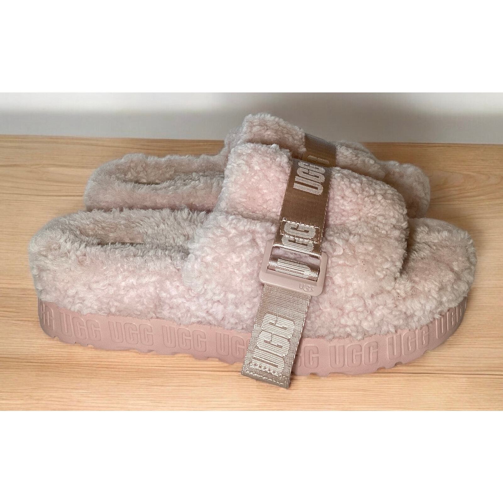 SAOLA Ugg flufitta foderata in pelle di pecora suola grossa donna rosa tg 11
