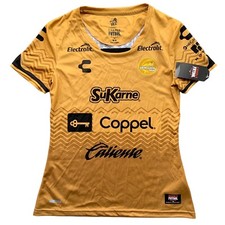Camiseta de fútbol Dorados De Sinaloa talla mediana dorada Charly Futbol 2016-17