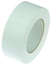 0,07&euro;/m Gaffa Tape 50 mm x 50 m STANDARD Stagetape WEISS Gewebeband Panzerband