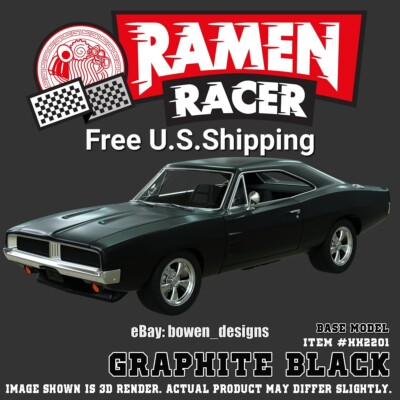 Ramen Toy Racer General Lee Tiger Orange Dukes of Hazzard Charger