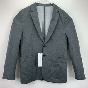 slim double knit blazer