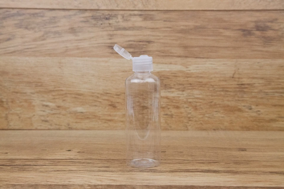 100 Bulk 100ml Flip Top Bottles Travel Hand Gel Soap Shampoo Toiletries - Image 4 of 4