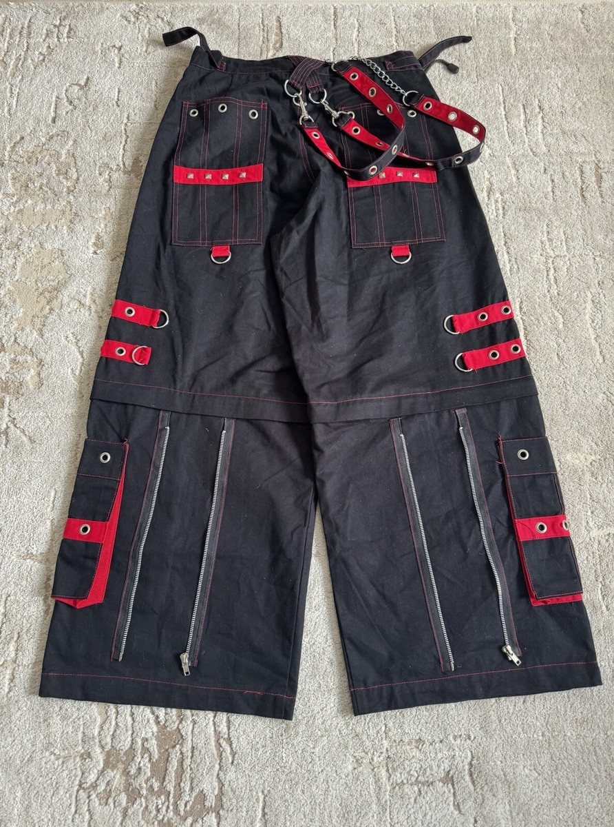 【BAON】Didib Nylon Banded String Parachute Cargo Pants Dead Threads Bondage Parachute Transformers Cargo Pants Size