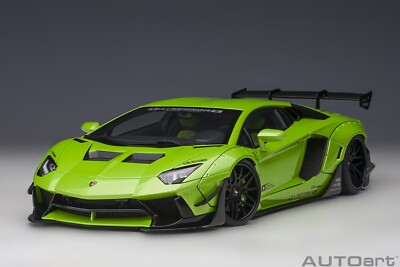 LIBERTY WALK LB-WORKS LAMBORGHINI AVENTADOR PEARL GREEN 1:18 by