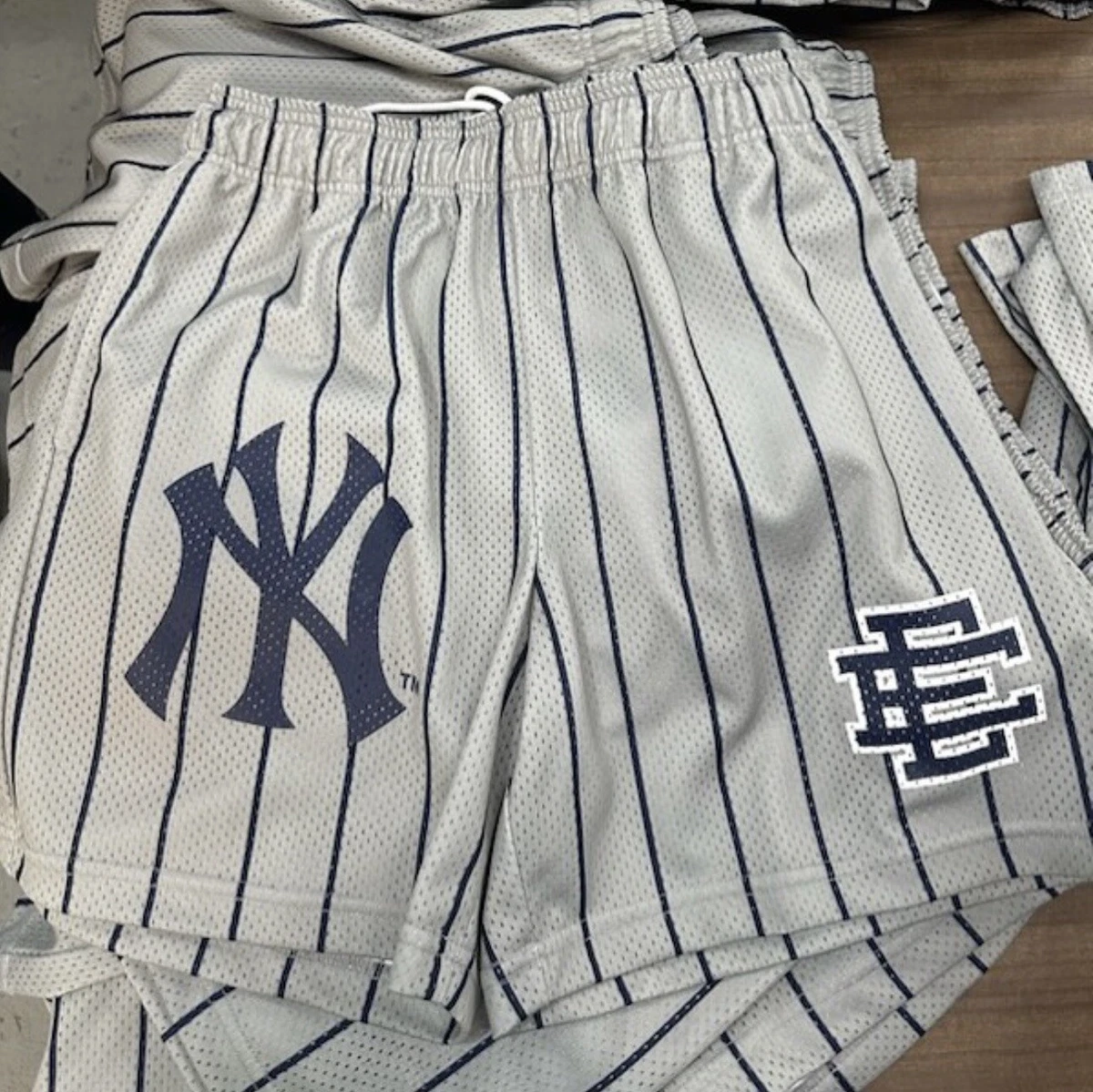 Eric emanuel yankee shorts Clearance