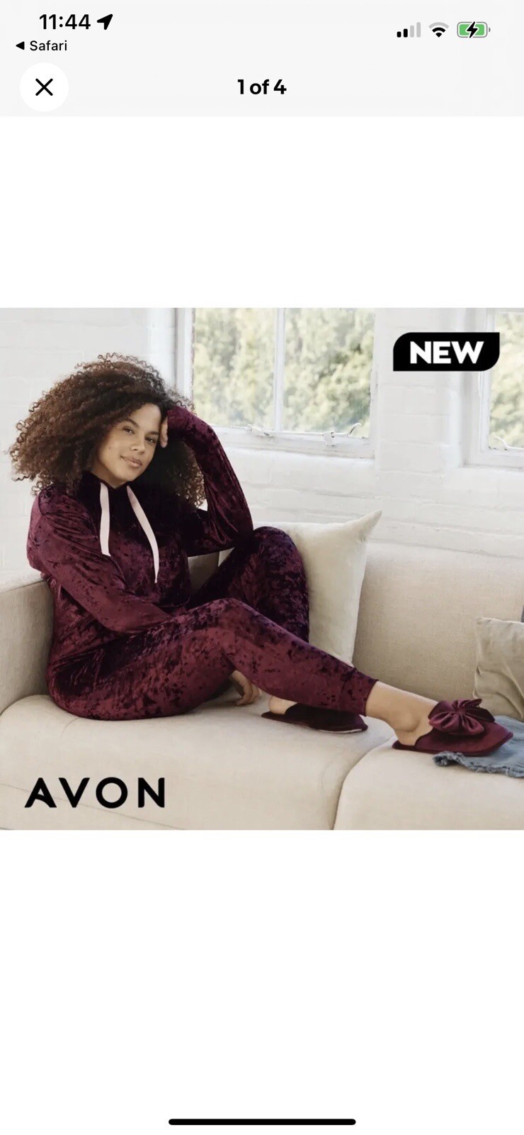 Set salotto AVON in velluto schiacciato misura 8/10 offerta speciale NUOVO!!!