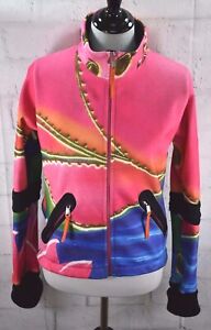 Jc De Castelbajac Rossingol Women S Snow Jacket Shiva Multi Color Light Weight M Ebay