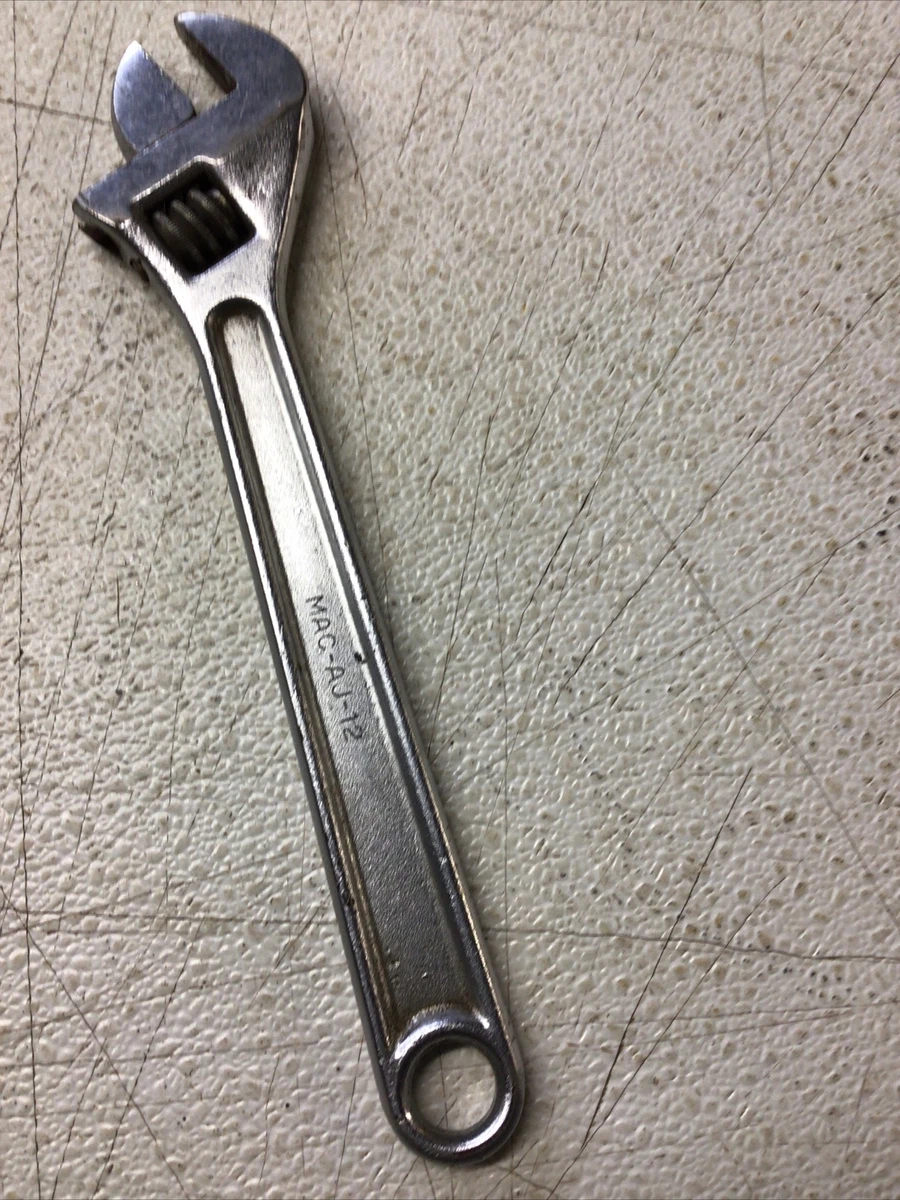 Mac tools adjustable wrench deals