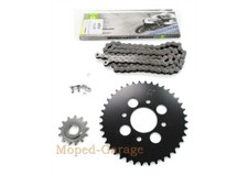 Esjot Kettensatz  Hercules MK 2 Mokick Kette Satz 40 Kettenrad 13 Ritzel Sachs M
