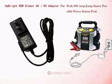 AC Adapter For Powertek ACD032 600 Peak Amp Power 200 6 in1 Jump Starter Charger