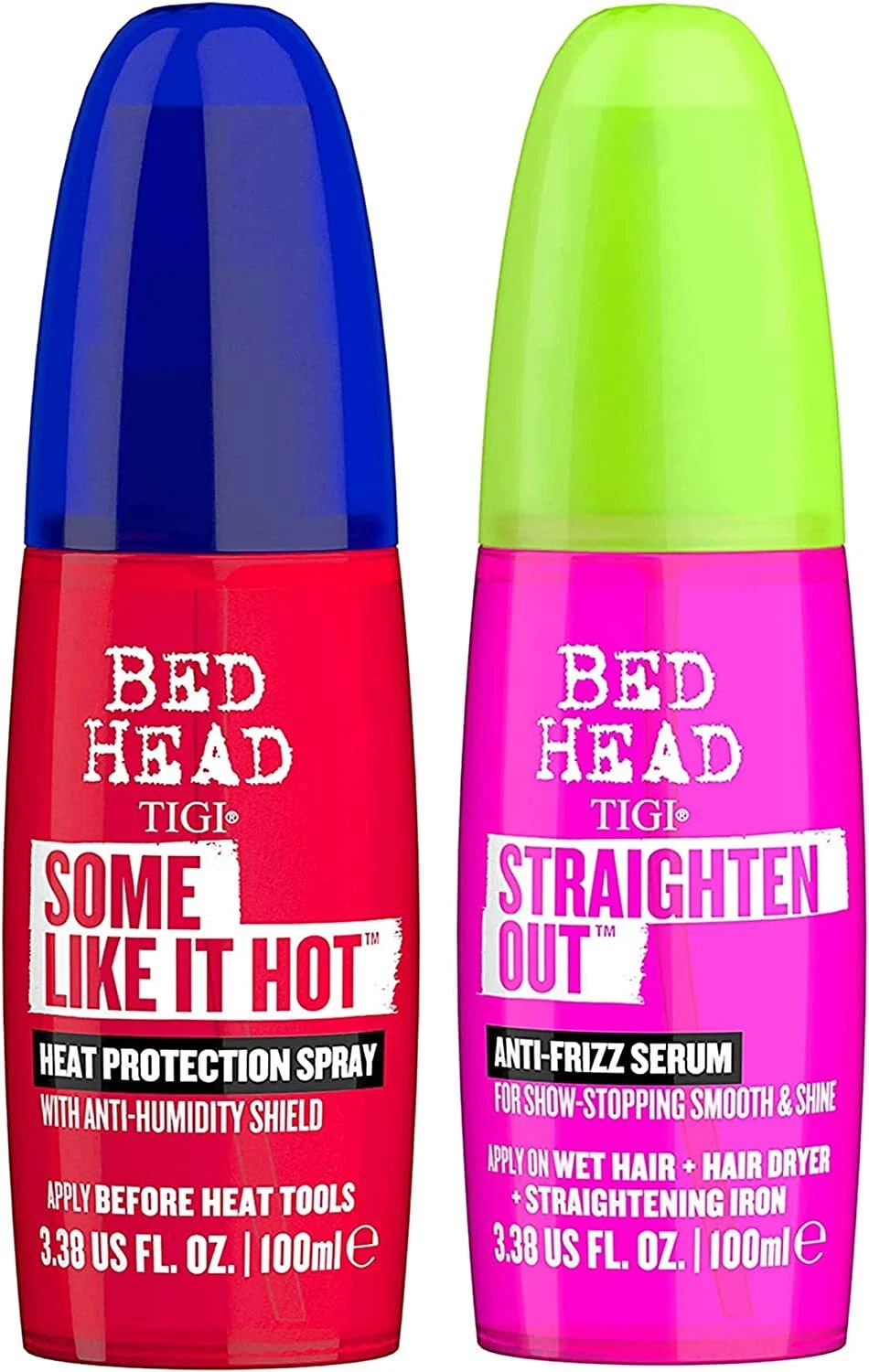 Bed Head TIGI Hair Set with Heat Protection Spray + Anti Frizz Serum FAST P&P