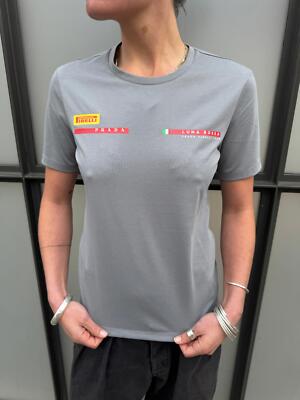 Prada Luna Rossa Grey Tee | eBay UK