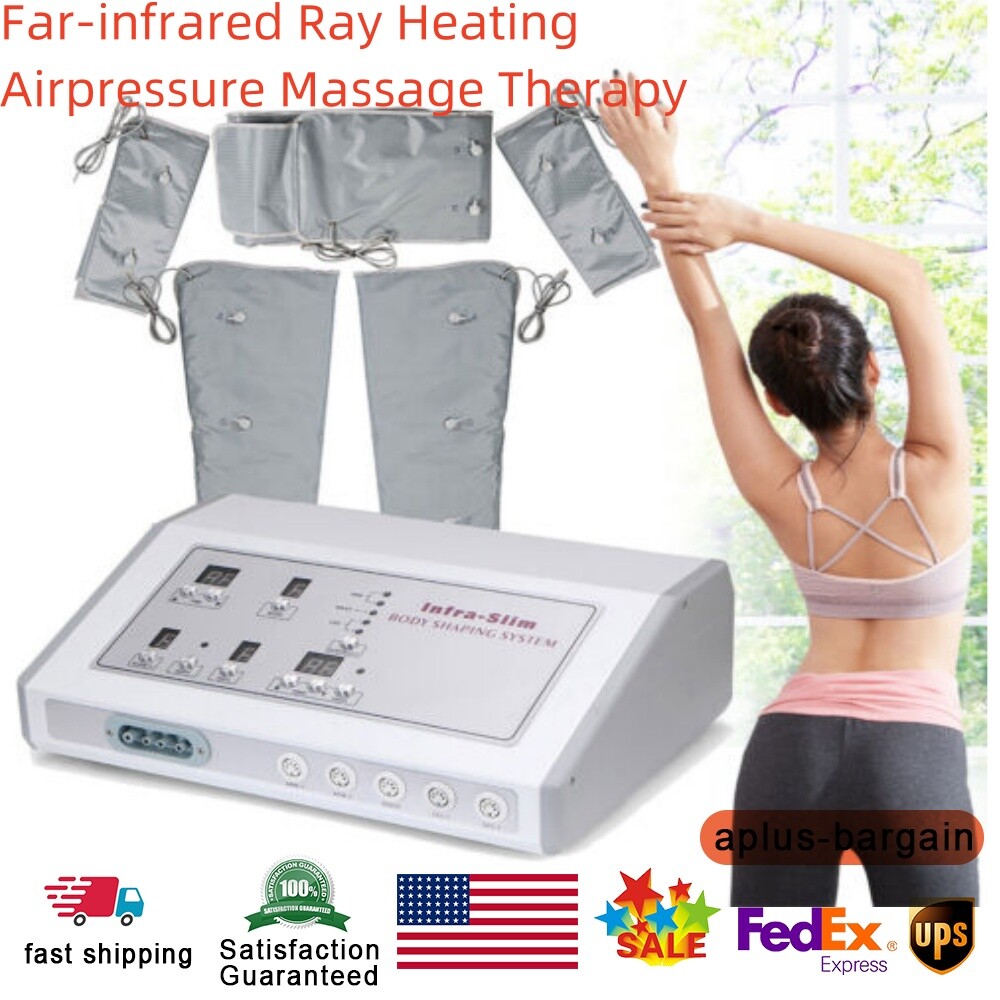 New Air Wave Pressure Far Heat Pressotherapy Body Slimming Weight Loss Machine