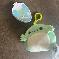 Squishmallows Abe The Bearded Dragon 3.5" Clip On Plush Stuffed Animal Toy NWT