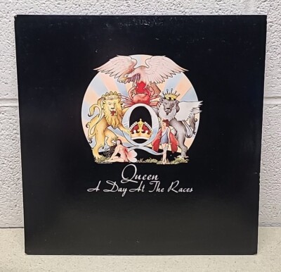 Queen - A Day At The Races LP ~ 1975 Elektra 6E-101 ~ RARE