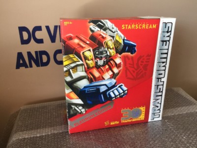 Transformers PLATINUM EDITION SUPREME STARSCREAM armada thrilling 30 horse year